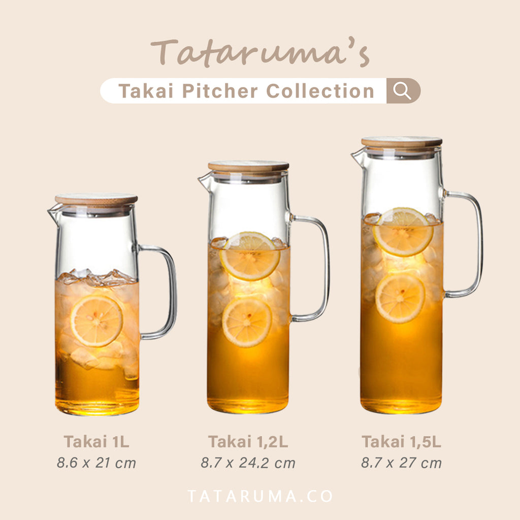 TAKAI - Teko Kaca Pitcher Untuk Jus