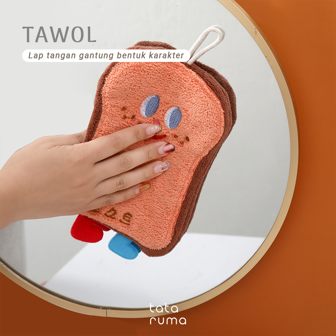 TAWOL - Hand Towel Gantung Lap Tangan Bentuk Karakter Lucu