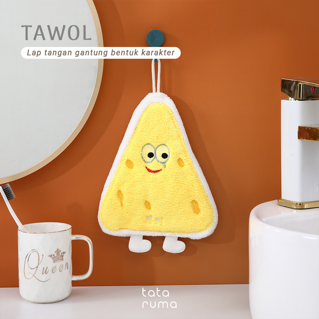TAWOL - Hand Towel Gantung Lap Tangan Bentuk Karakter Lucu