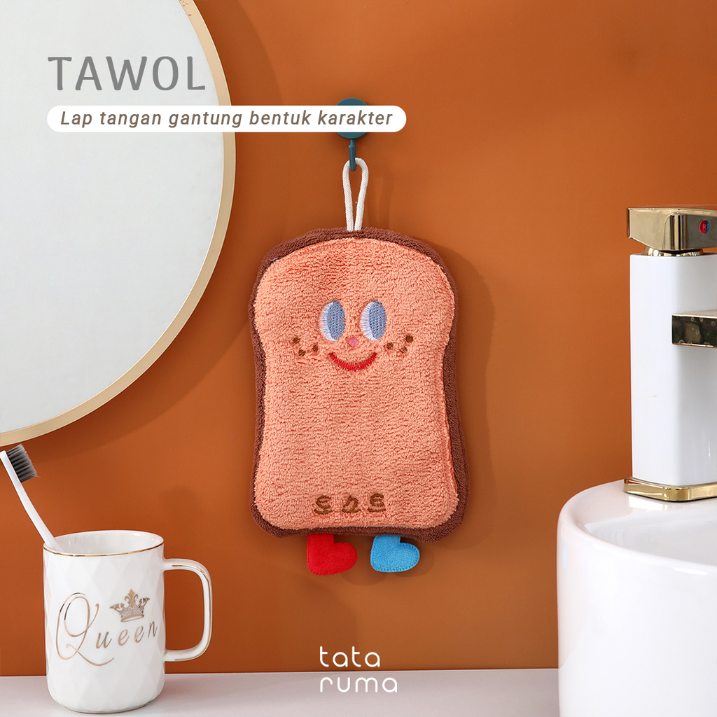 TAWOL - Hand Towel Gantung Lap Tangan Bentuk Karakter Lucu