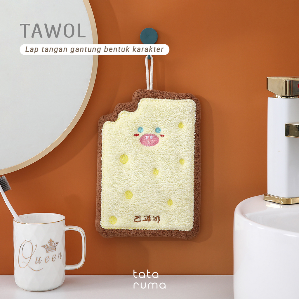 TAWOL - Hand Towel Gantung Lap Tangan Bentuk Karakter Lucu