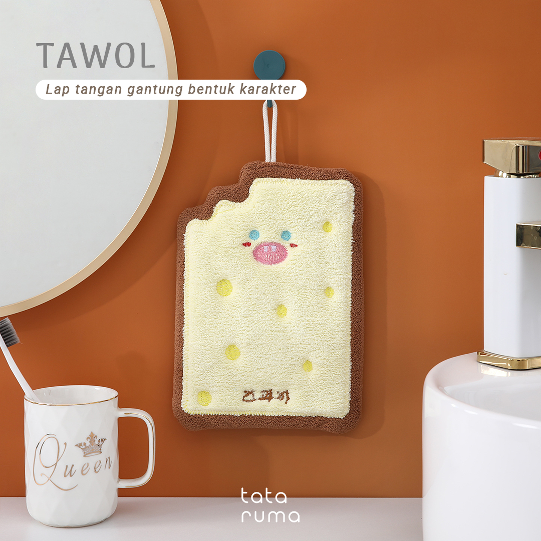 TAWOL - Hand Towel Gantung Lap Tangan Bentuk Karakter Lucu