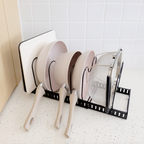 TOKKU - Rak Panci Dapur Adjustable Besi Multifungsi