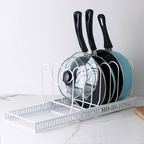 TOKKU - Rak Panci Dapur Adjustable Besi Multifungsi