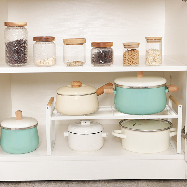TORI ADJUSTABLE - Rak Besi Dapur Serbaguna Rak Bumbu Rak Microwave Adjustable