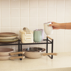 TORI ADJUSTABLE - Rak Besi Dapur Serbaguna Rak Bumbu Rak Microwave Adjustable
