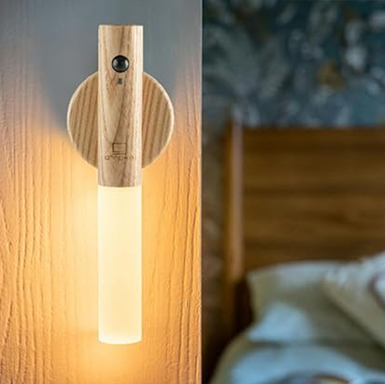TOZAMI - Lampu Smart Sensor Light Motion Otomatis Dinding Tangga Kamar Estetik Chargeable
