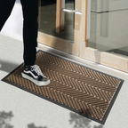 UMOTTO - Keset Non-slip Outdoor Depan Pintu Rubber tebal  Motif Estetik