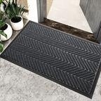 UMOTTO - Keset Non-slip Outdoor Depan Pintu Rubber tebal  Motif Estetik