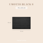 UMOTTO - Keset Non-slip Outdoor Depan Pintu Rubber tebal  Motif Estetik