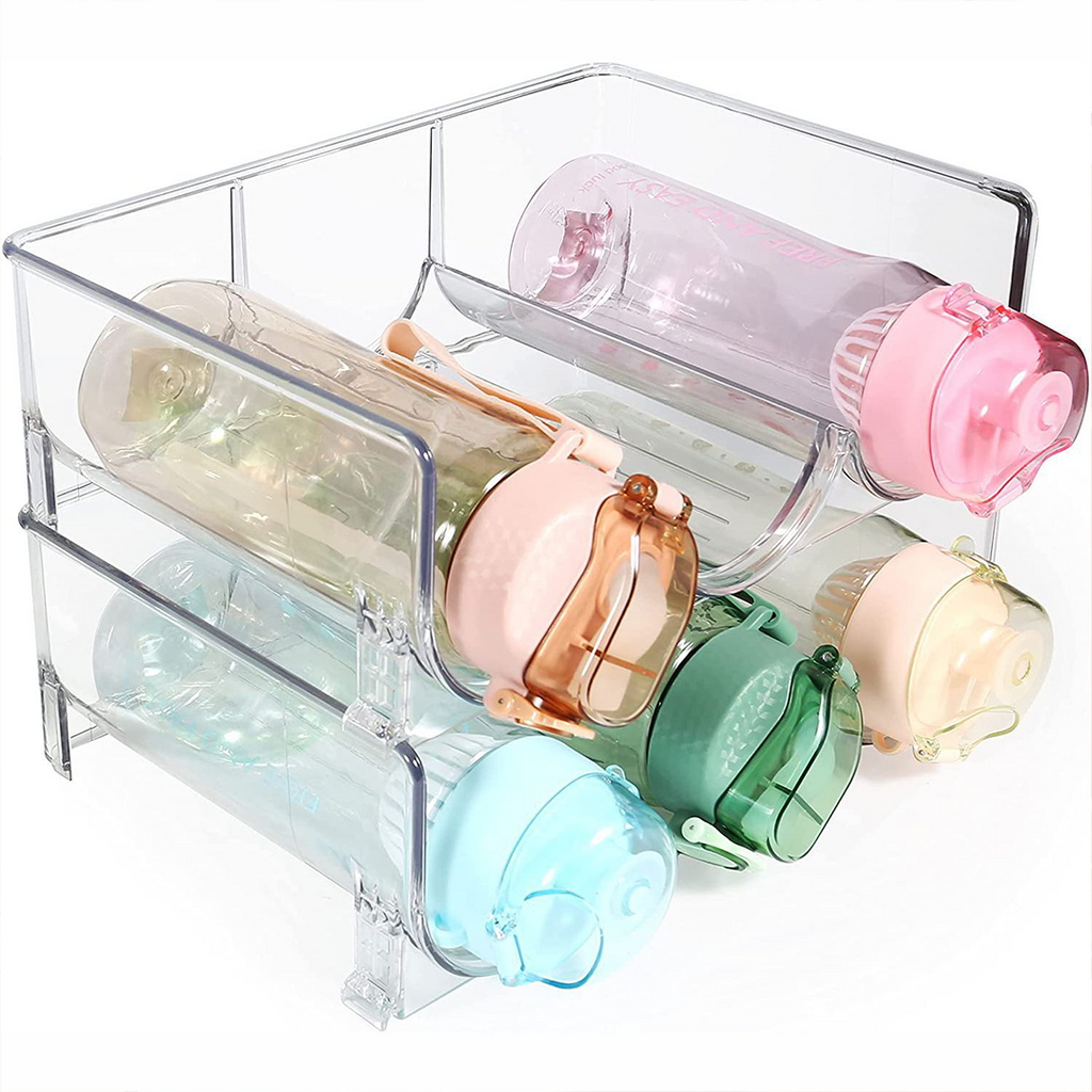 WAIN - Rak Organizer Botol Stackable Tumpuk Multilayer Tingkat