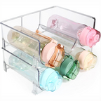 WAIN - Rak Organizer Botol Stackable Tumpuk Multilayer Tingkat
