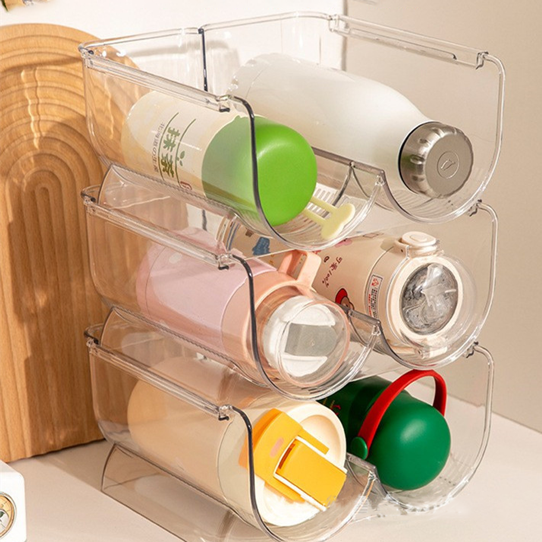 WAIN - Rak Organizer Botol Stackable Tumpuk Multilayer Tingkat