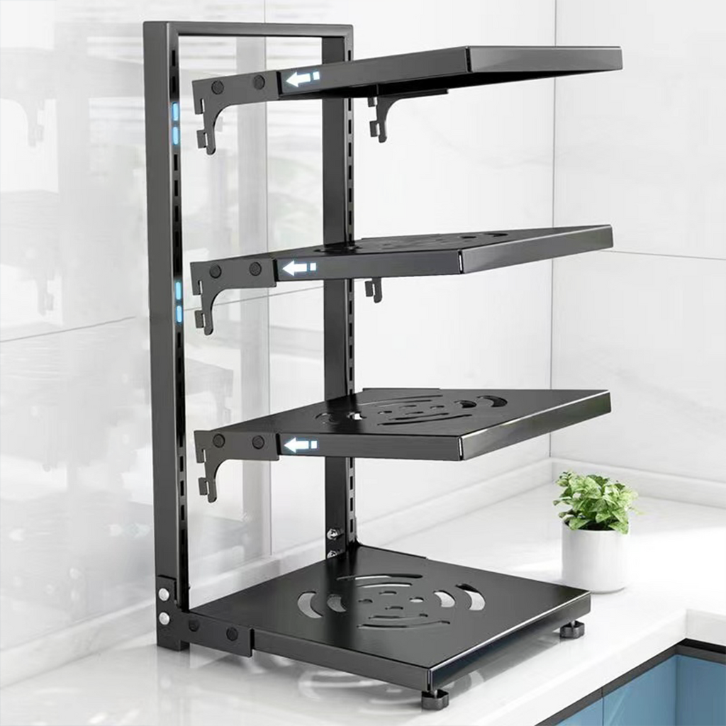 YAKKA  - Rak Dapur Bawah Kabinet Tempat Penyimpanan Panci Alat Dapur Tingkat Kitchen Rack Multilapis Susun