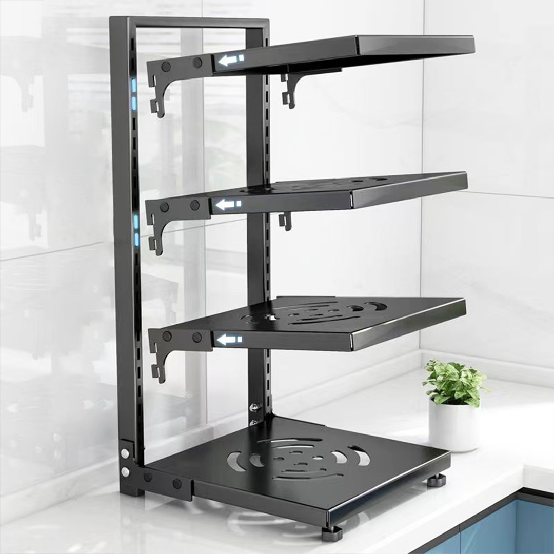 YAKKA  - Rak Dapur Bawah Kabinet Tempat Penyimpanan Panci Alat Dapur Tingkat Kitchen Rack Multilapis Susun
