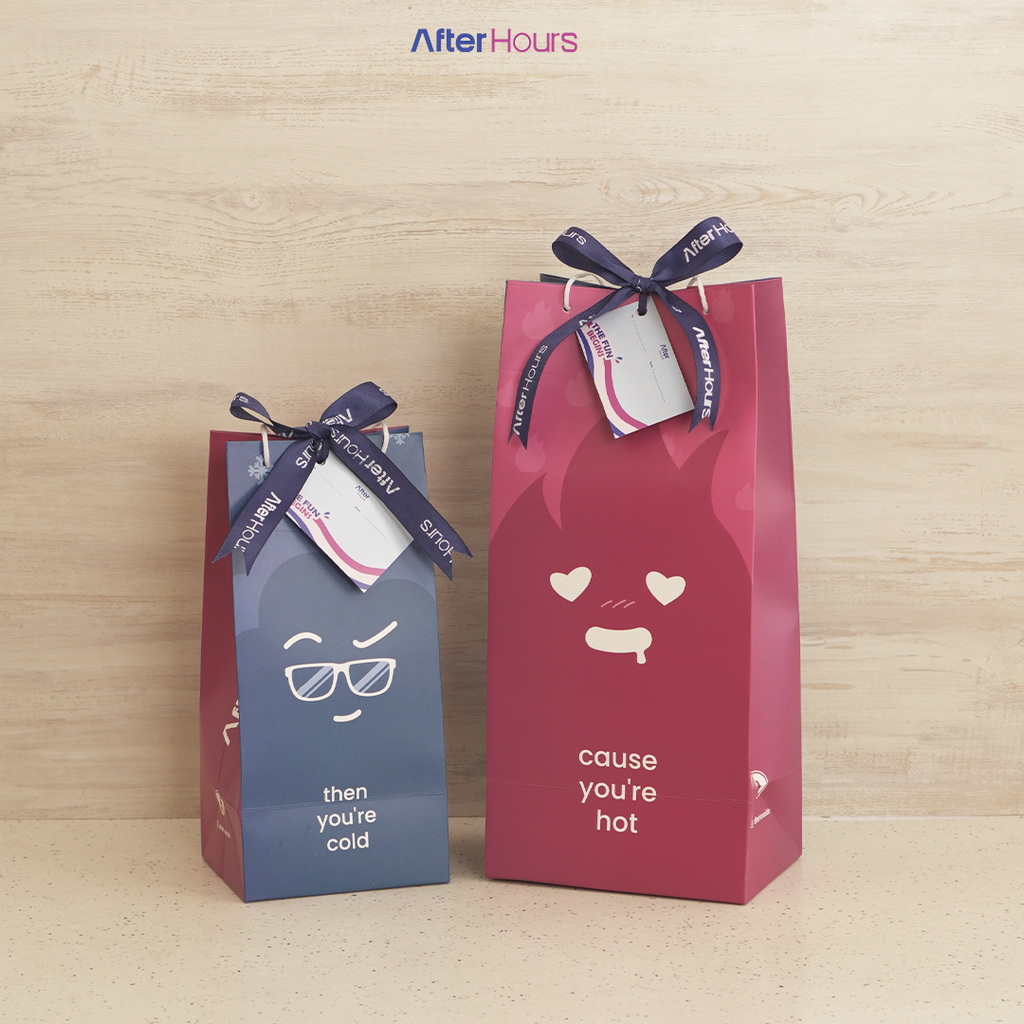 PAPER BAG Tumbler After Hours - Free Greeting Card Souvenir Kado Hampers Gift