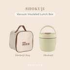 TATARUMA Shokuji - Lunch Box Bulat Tahan Panas 6 Jam Vacuum Insulated Round Kotak Makan 1L