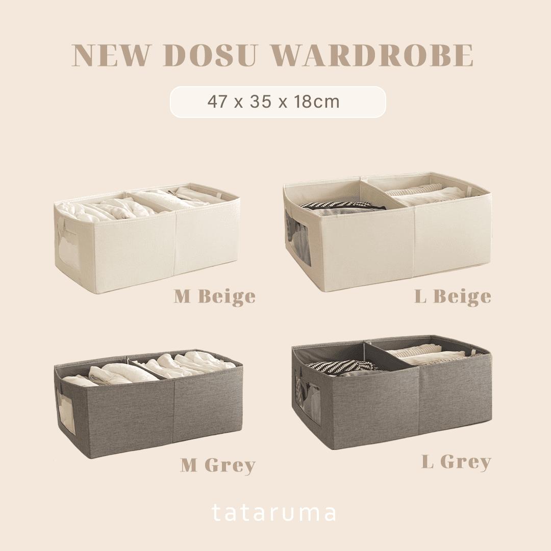 NEW DOSU WARDROBE - Storage Box Organizer Lemari Pakaian dengan Sekat