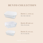 BENTO PERSEGI - Lunch Box Kotak Penyimpanan Makanan Kaca Kedap Udara