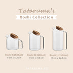 BOSHI - Teko Kaca Pitcher Tahan Panas Untuk Teh / Jus / Air Panas