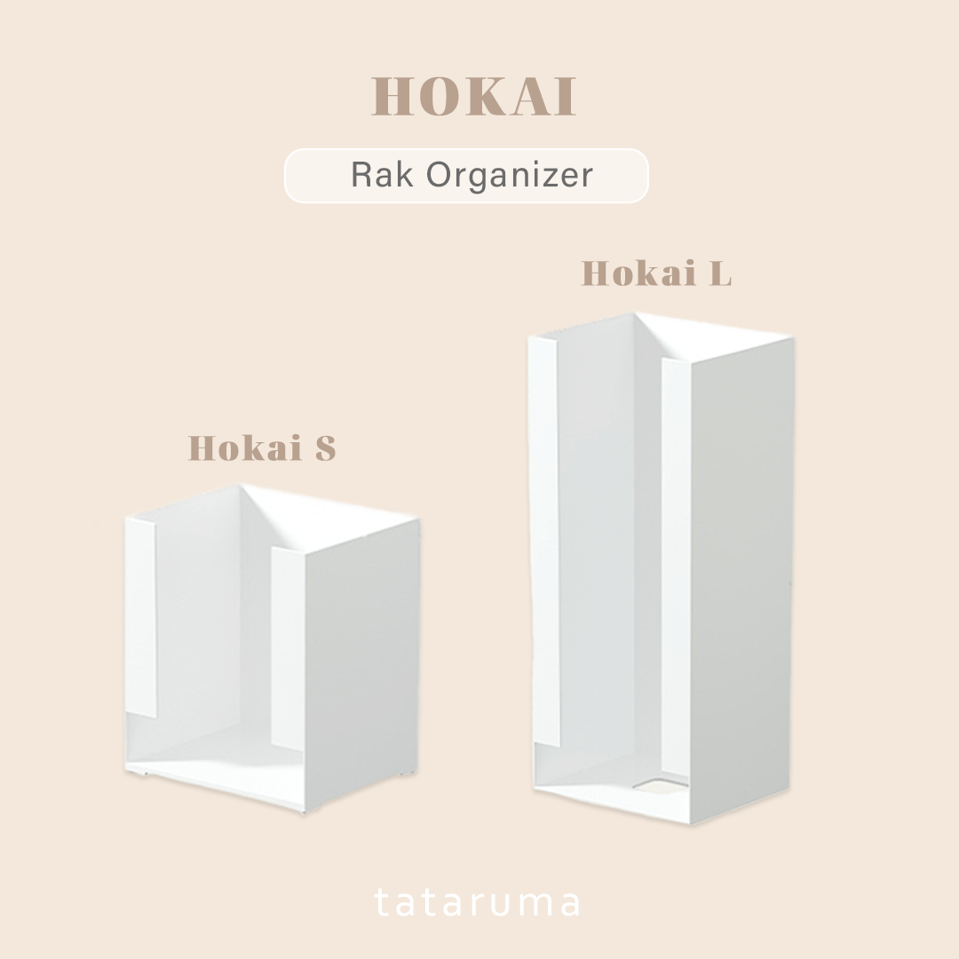 HOKAI - Rak Kotak Vertikal Tempat Penyimpanan Mie Instan/Ramen/Masker/Alat Kantor Susun