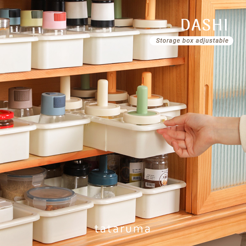 DASHI EXPAND LARGE - Drawers Organizer Adjustable Kotak Penyimpanan Partisi Sekat