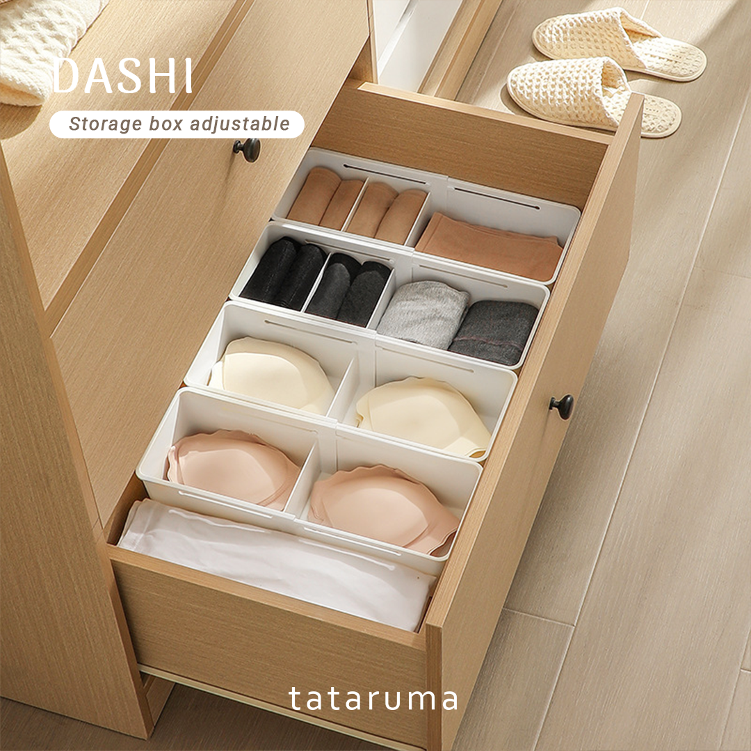 DASHI EXPAND LARGE - Drawers Organizer Adjustable Kotak Penyimpanan Partisi Sekat