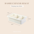 DASHI EXPAND - Drawers Organizer Adjustable Kotak Penyimpanan Partisi Sekat Lepas Pasang