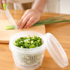 TAMA - Tempat Penyimpanan Makanan Bawang / Food Storage Kulkas Organizer Dengan Saringan SATUAN