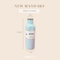 NEW MANO - Tumbler Vacuum Insulated Bottle 500ml Tahan Panas Dingin  Stainless Steel 304