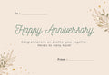 Kartu Ucapan Wishing Card - Birthday / Anniversary / Wedding