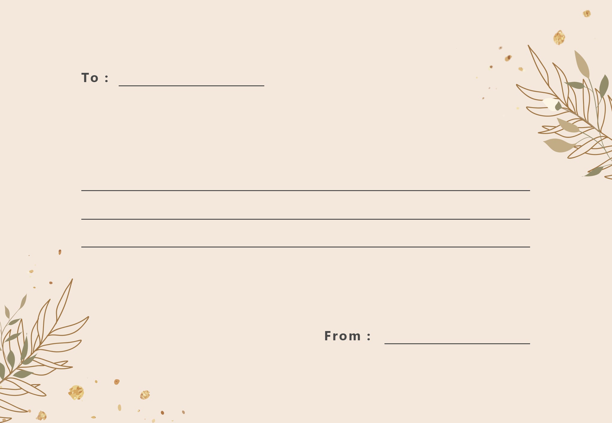 Kartu Ucapan Wishing Card - Birthday / Anniversary / Wedding