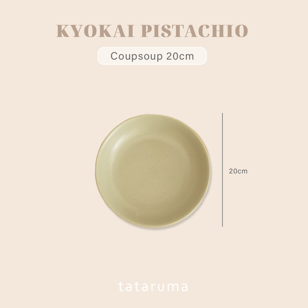 KYOKAI - Piring Mangkuk Gelas Soup Keramik Dishwasher Microwave Safe Premium