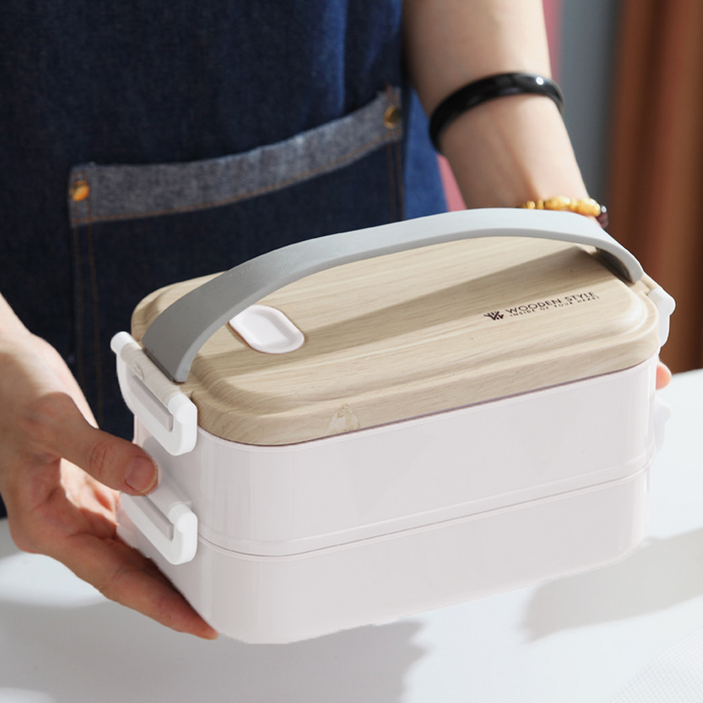 KYOTO - Lunch Box Stainless 2 Tingkat Kedap Udara