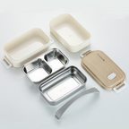 KYOTO - Lunch Box Stainless 2 Tingkat Kedap Udara