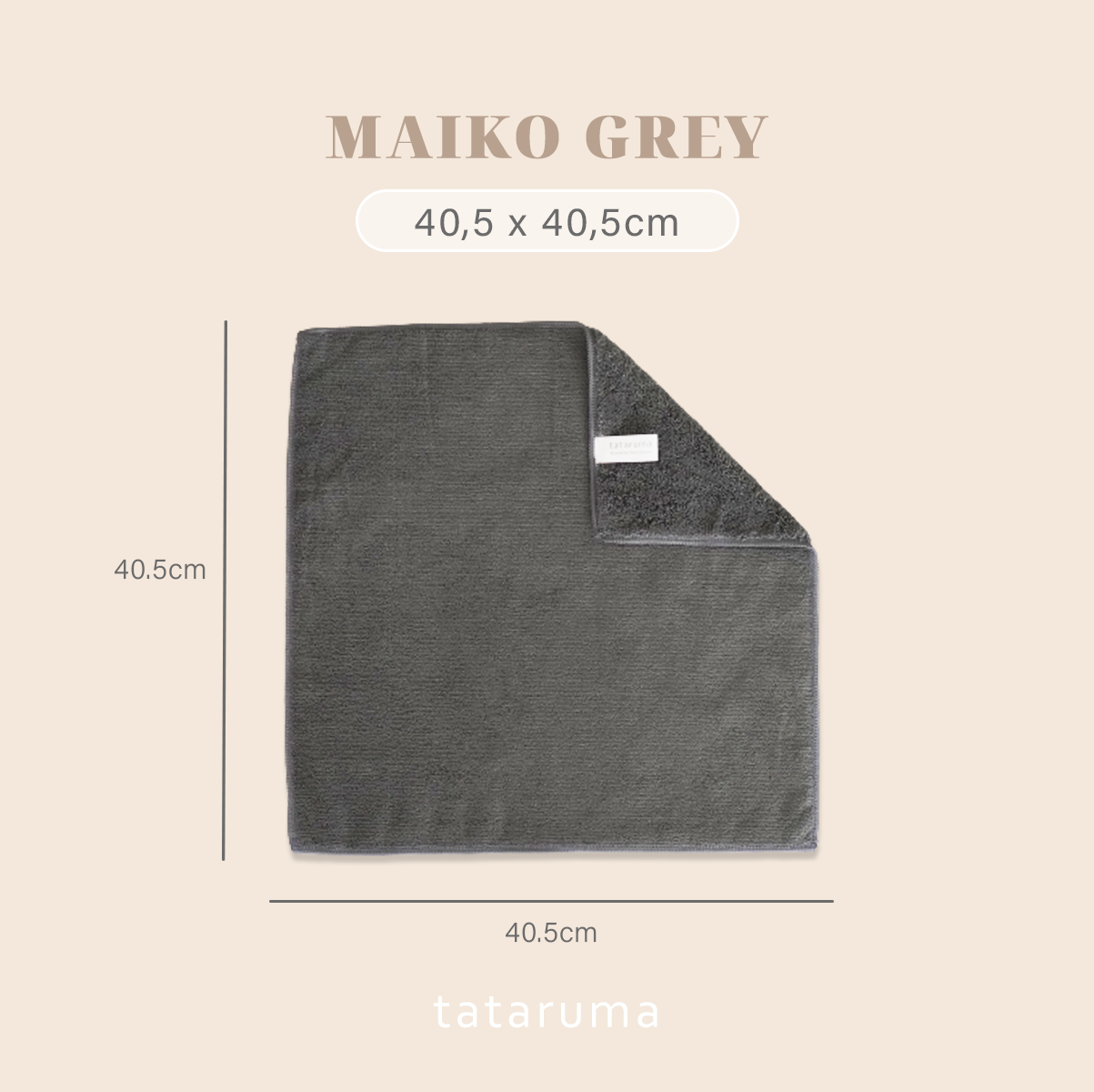 MAIKO - Lap Kain Microfiber Serbaguna Daya Serap Tinggi 360gsm