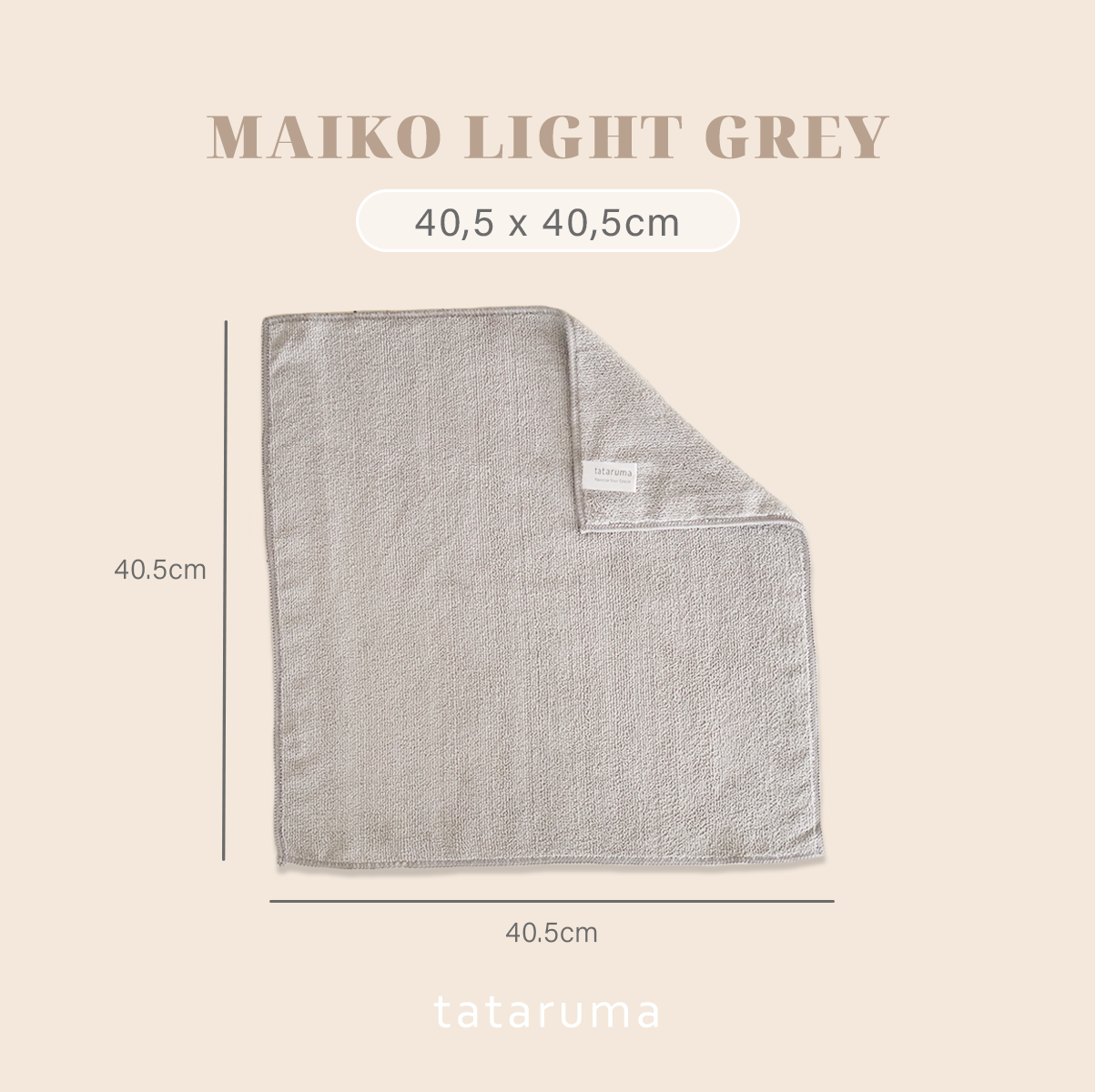 MAIKO - Lap Kain Microfiber Serbaguna Daya Serap Tinggi 360gsm