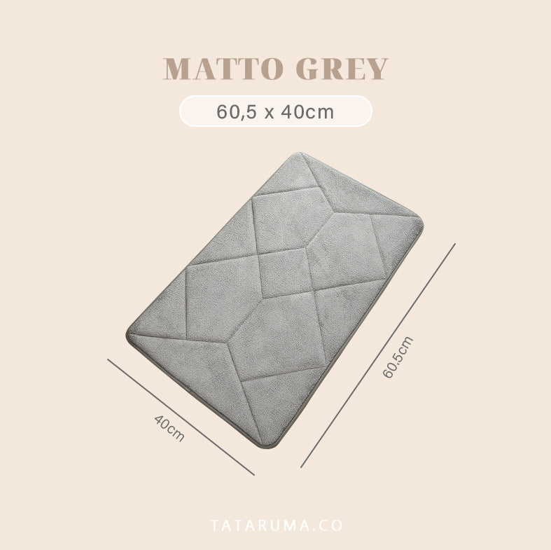 MATTO - Keset Kaki Memory Foam Anti Slip Penyerap Air