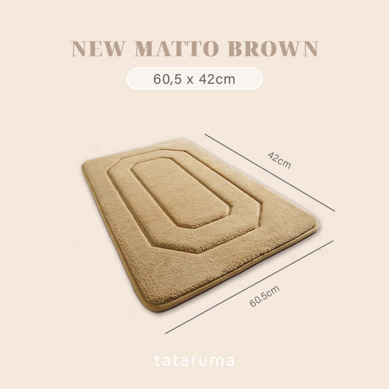 MATTO - Keset Kaki Memory Foam Anti Slip Penyerap Air
