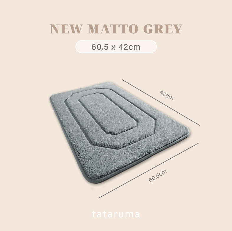 MATTO - Keset Kaki Memory Foam Anti Slip Penyerap Air