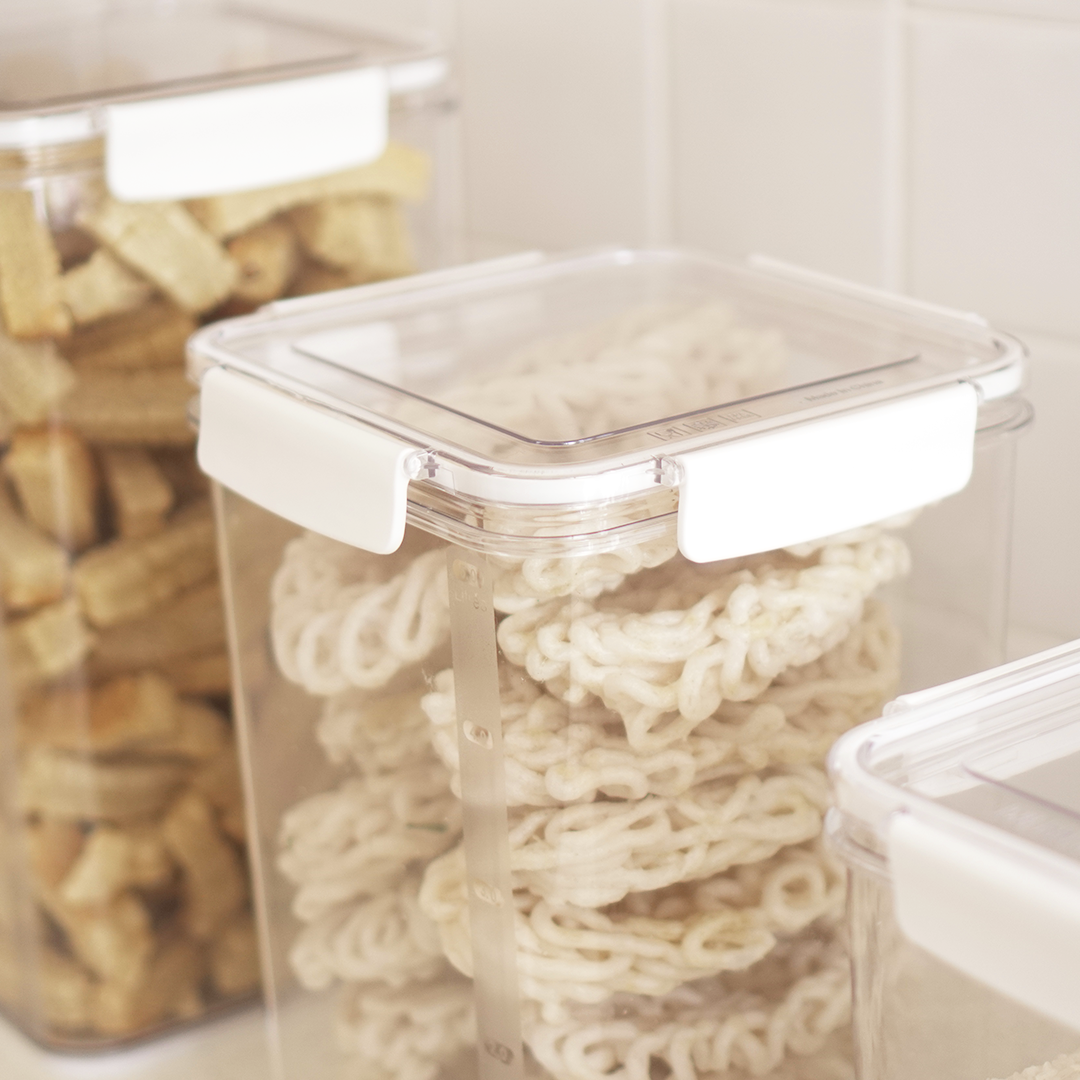 MOKA -  Toples Kedap Jumbo Transparan Antibocor Airtight Minimalis