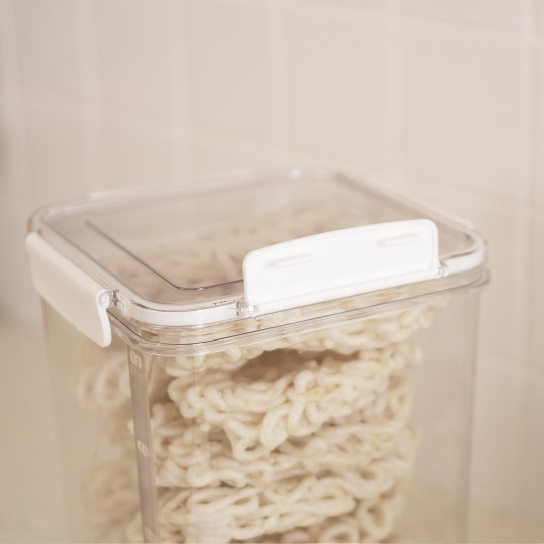 MOKA -  Toples Kedap Jumbo Transparan Antibocor Airtight Minimalis