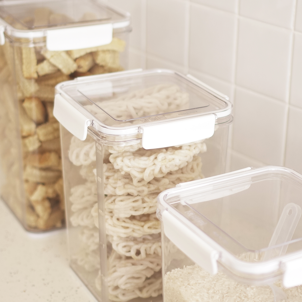 MOKA -  Toples Kedap Jumbo Transparan Antibocor Airtight Minimalis