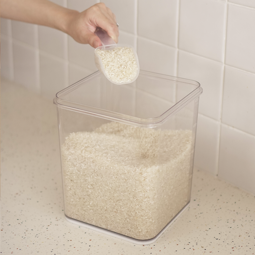 MOKA -  Toples Kedap Jumbo Transparan Antibocor Airtight Minimalis
