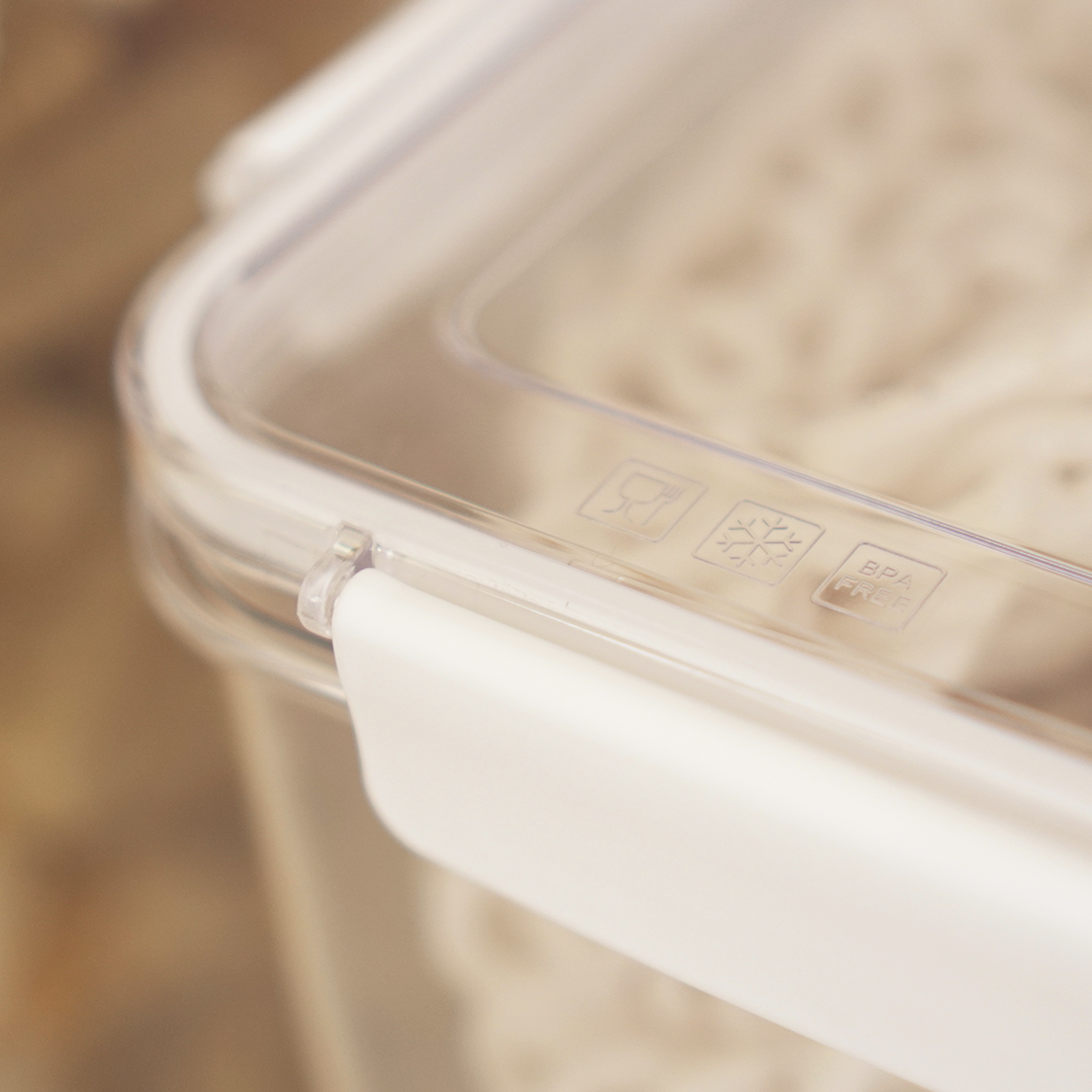 MOKA -  Toples Kedap Jumbo Transparan Antibocor Airtight Minimalis