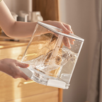MOKA -  Toples Kedap Jumbo Transparan Antibocor Airtight Minimalis