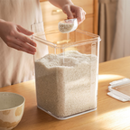 MOKA -  Toples Kedap Jumbo Transparan Antibocor Airtight Minimalis