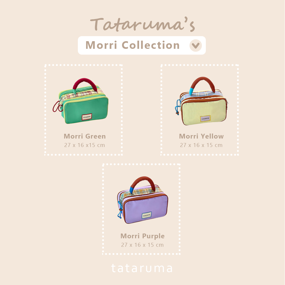 MORRI - Pouch Premium Tas Makeup Kosmetik Toiletries Jumbo Lightweight Travel Organizer Storage Cosmetic Bag