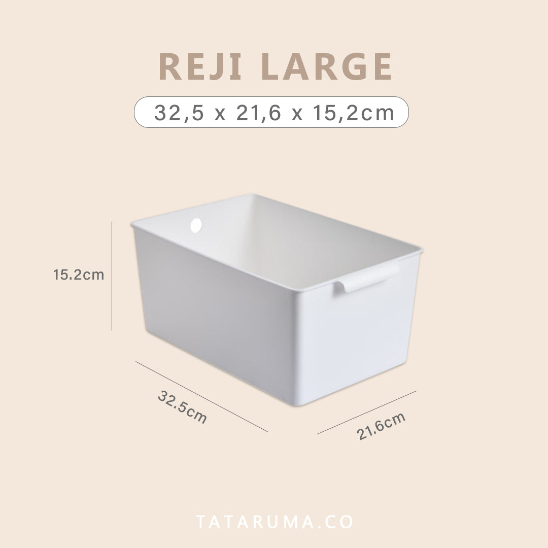 REJI - Tempat Kotak Penyimpanan Serbaguna Storage Cabinet