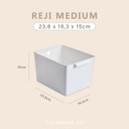 REJI - Tempat Kotak Penyimpanan Serbaguna Storage Cabinet